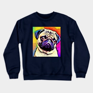 Pug Pop art Crewneck Sweatshirt